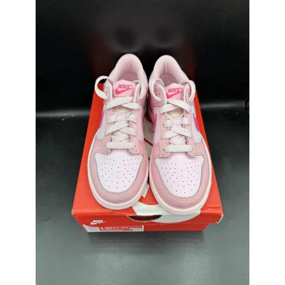 Nike Dunk Low PS 'Triple Pink' Toddler Size 13.5c NEW